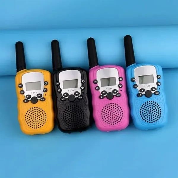 2Pcs T-388 Rechargeable Walkie Talkie