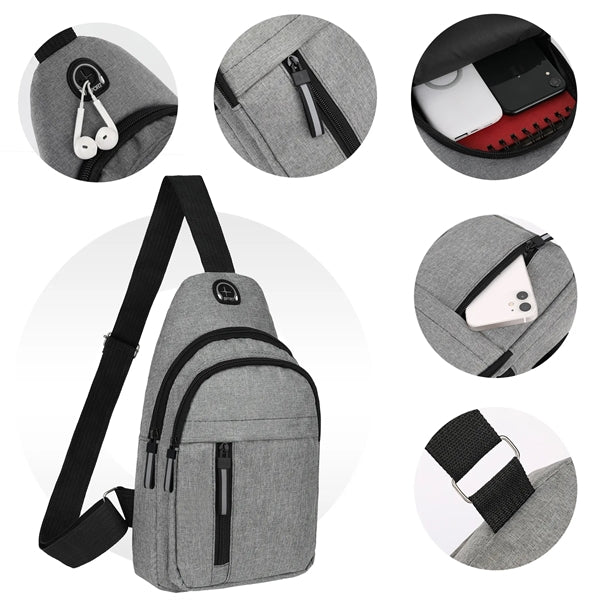 Crossbody Sling Backpack