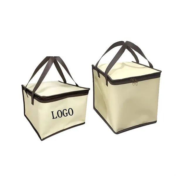 Non-Woven Takeaway Insulated Bag Food Cooler