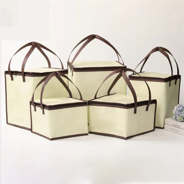 Non-Woven Takeaway Insulated Bag Food Cooler