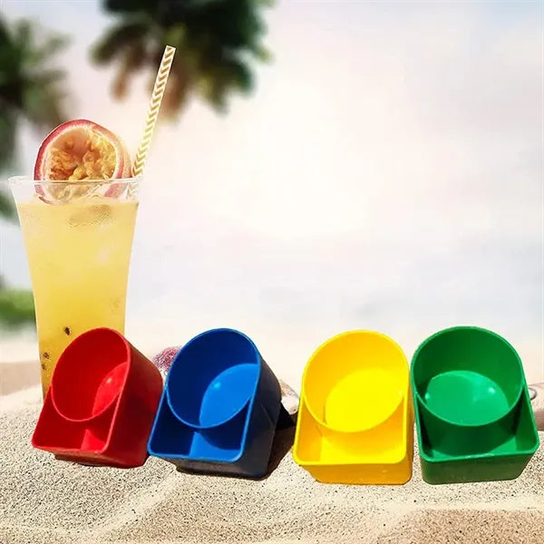 Beach Phone and Beverage Holder