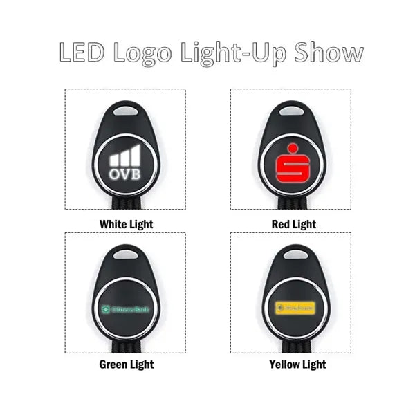 4 In 1 USB Charge Cable With Light Up Logo