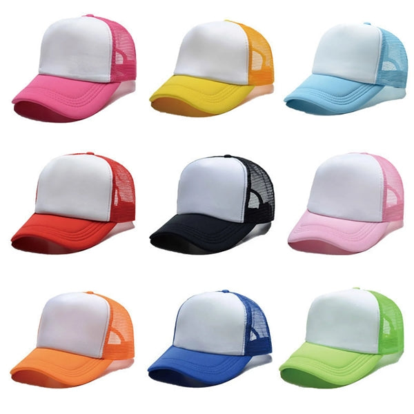 5 Panel Foam Mesh Back Trucker Cap