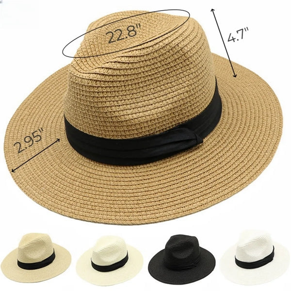 Wide Brim Straw Hat