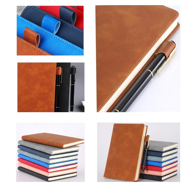 Thickened Leather Thick-Page A5 Notebook
