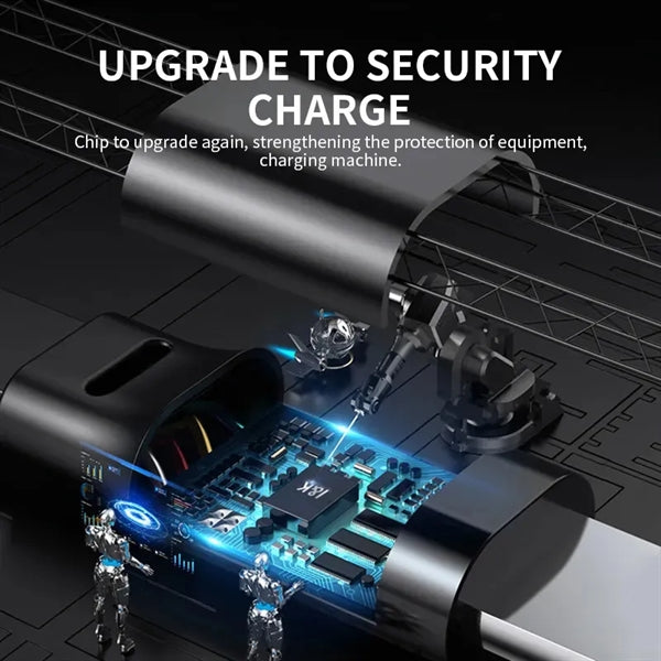 3 in 1 Retractable USB Charging Cable with Type C