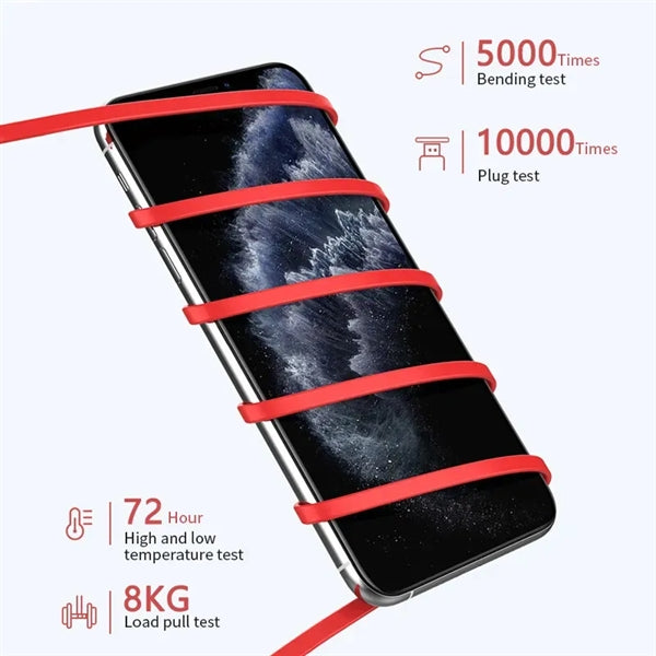 3 in 1 Retractable USB Charging Cable with Type C