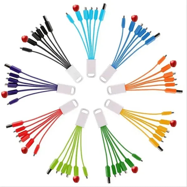 6in1 Multiple USB Fast Charger Cord Adapter For MobileTablet
