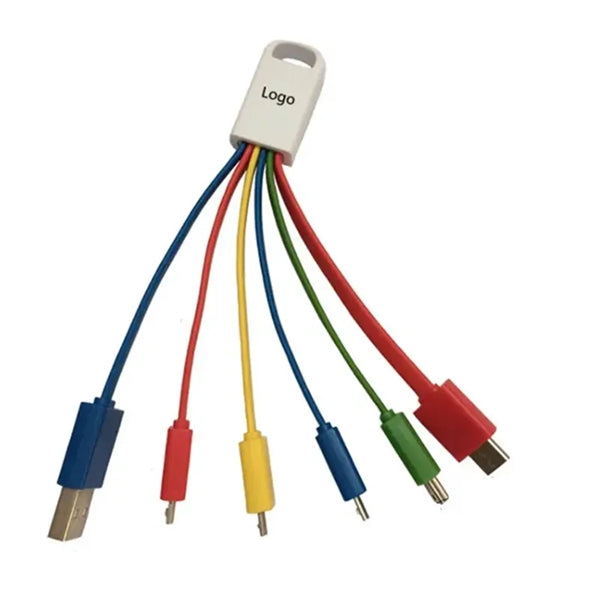 6in1 Multiple USB Fast Charger Cord Adapter For MobileTablet
