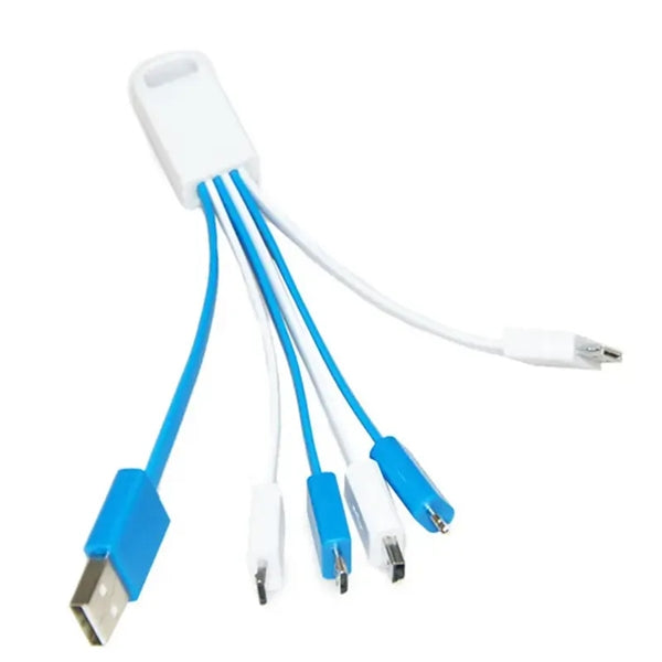 6in1 Multiple USB Fast Charger Cord Adapter For MobileTablet