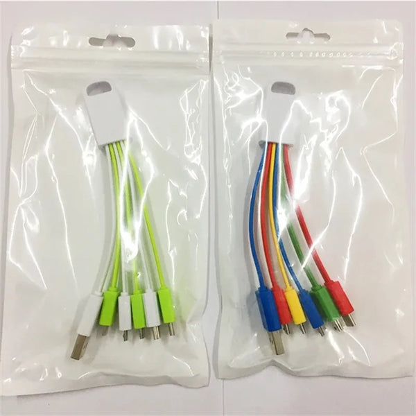 6in1 Multiple USB Fast Charger Cord Adapter For MobileTablet