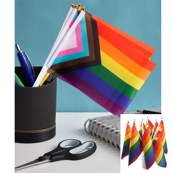 Progress Rainbow Pride Flag
