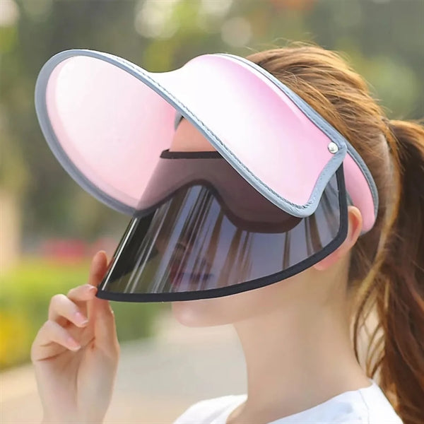 Summer Double-Layer Uv Protection Cap