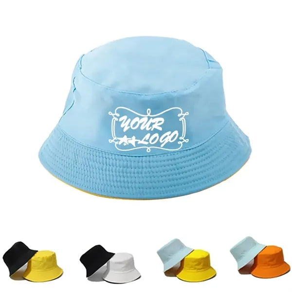 Solid Double Side Bucket Hat