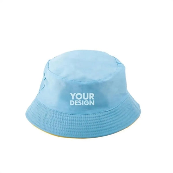 Solid Double Side Bucket Hat