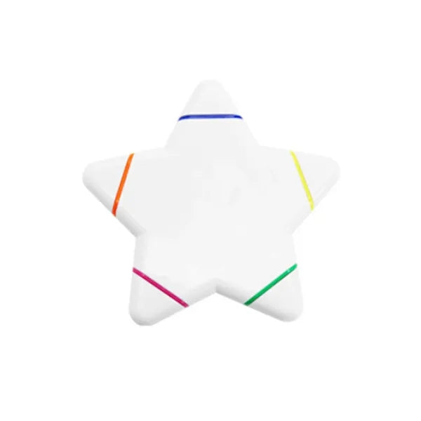 5 Colors Star Shape Highlighter Marker