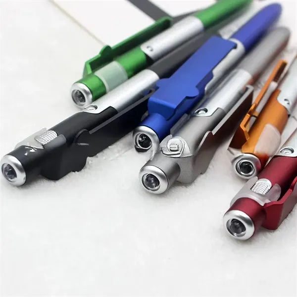 4 in 1 Phone Stand Pen Stylus with LED Light