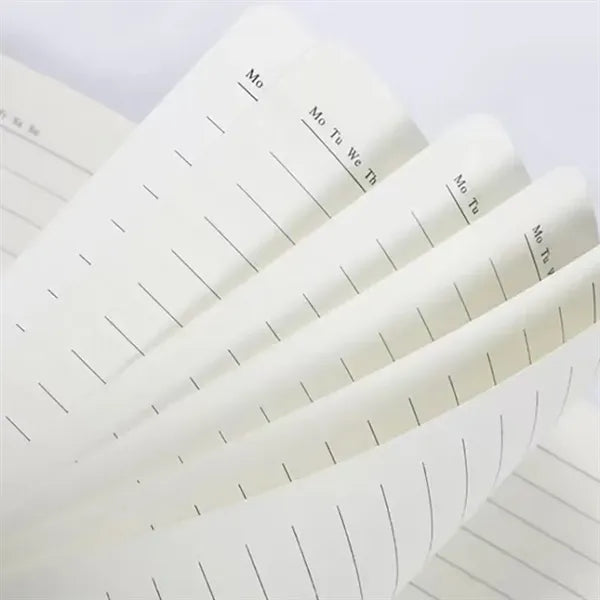 PU Leather Magnetic Clip A5 Notebook