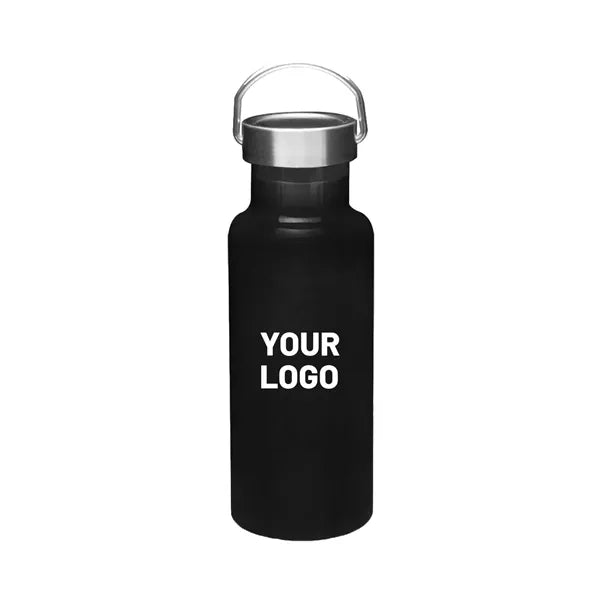 Double Wall Stainless Steel Canteen Water Bottle, 17 oz.