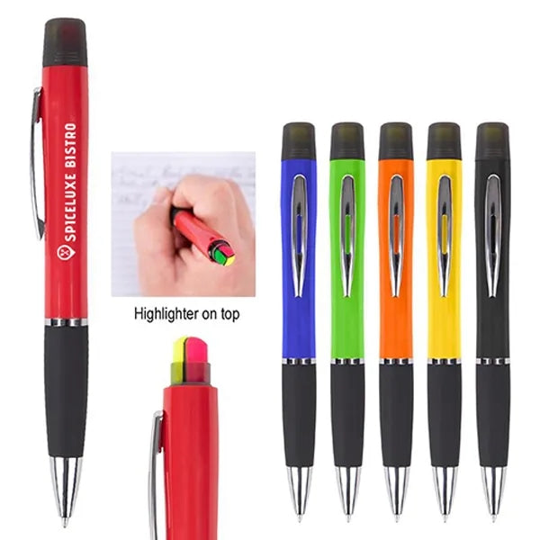 Triple Pen With Highlighter