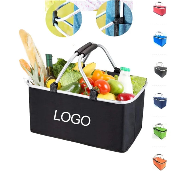 Foldable Cooler Picnic Basket