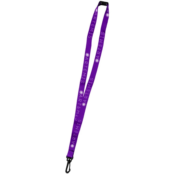 36" Dye Sublimation Lanyards with Safety Breakaway