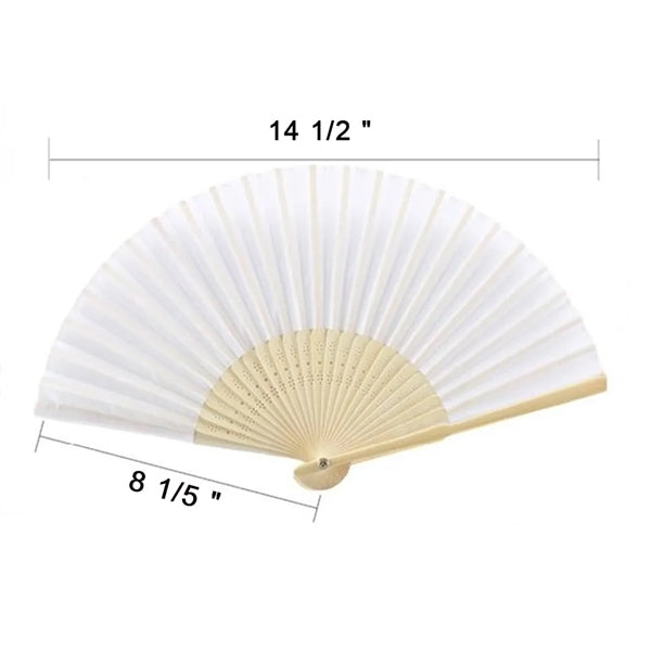 Paper Bamboo Folding Fan