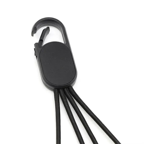 Multi Charging Cable Short 0.6FT With LED Light Trim