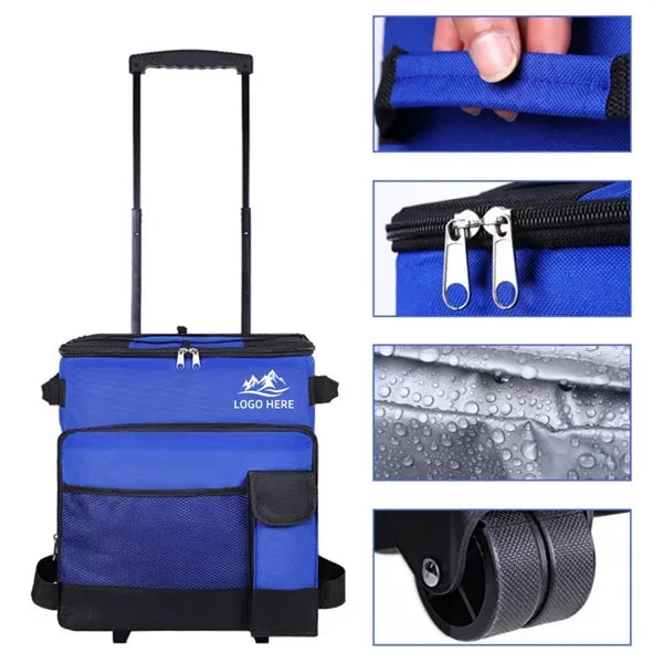 Leakproof Rolling Cooler For Camping