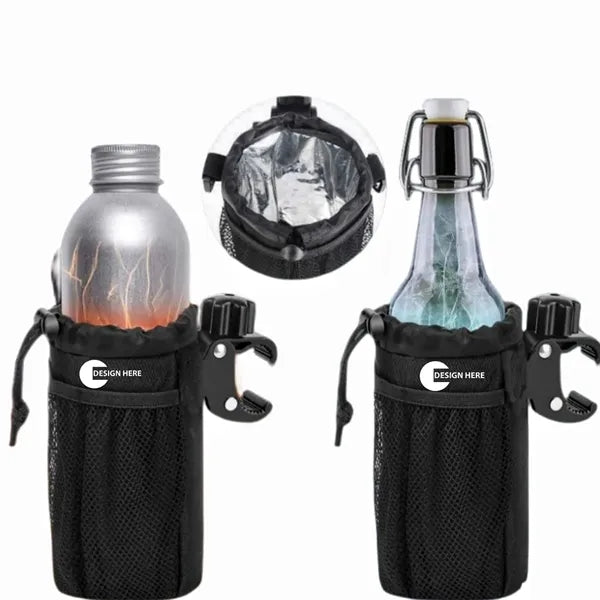 360 Around Rotation Dual Cup Holder For Bike, Baby Stroller