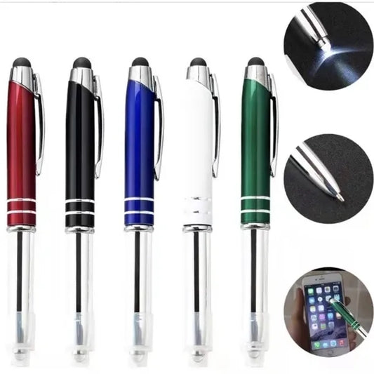 3-in-1 Stylus, Light, & Ballpoint Pen