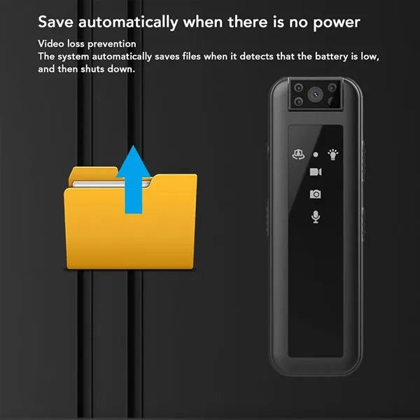 Mini Body 180 Degree Rotating Camera