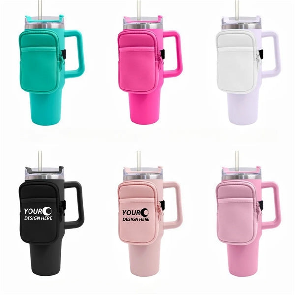 Water Bottle Pouch For 40 Oz. Tumbler