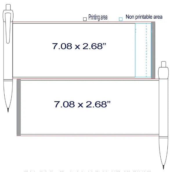 Ballpoint Pen with Retractable Banner