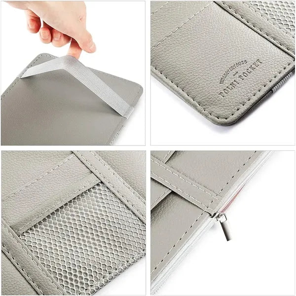12.2" x 5.9" Auto Interior Accessories Pocket Organizer