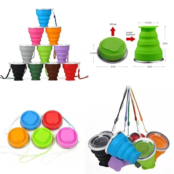 Silicone Collapsible Travel Water Cup