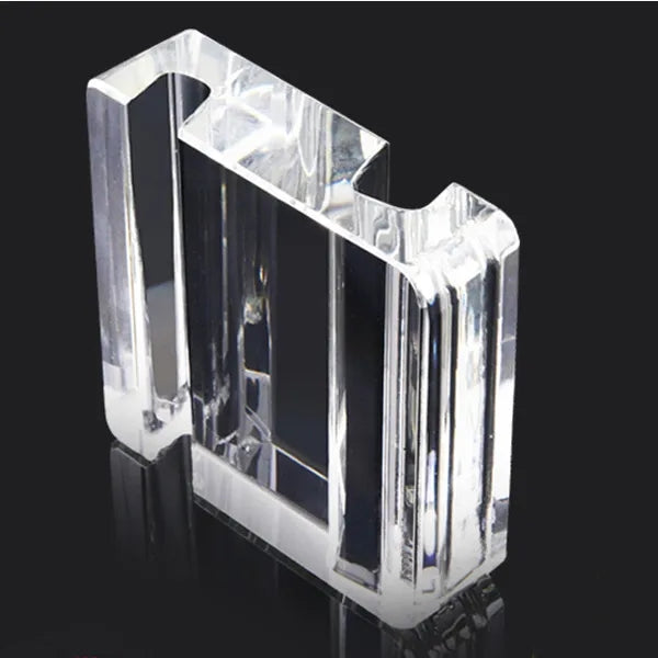 Square Crystal Phone Stand Paperweight