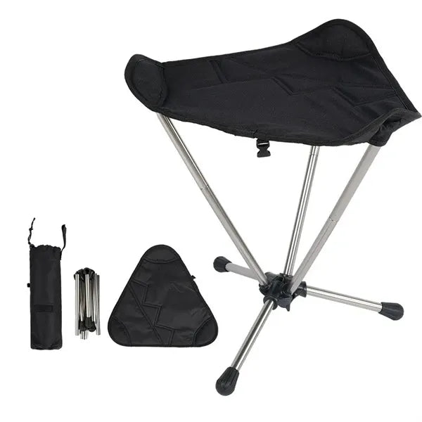 Triangle Aluminum Alloy Fishing Stool