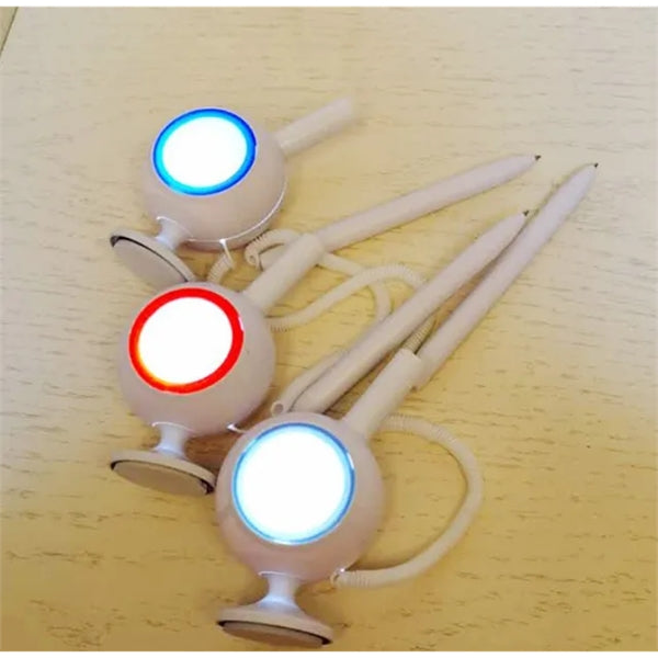 Glowing Ballpoint Pen with Desk Stand