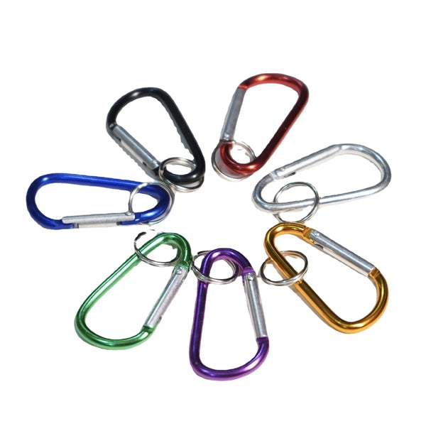 3" Aluminum Carabiner D Ring