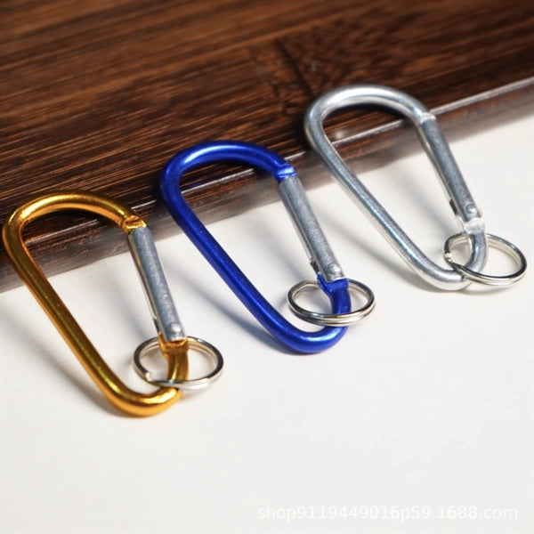 3" Aluminum Carabiner D Ring