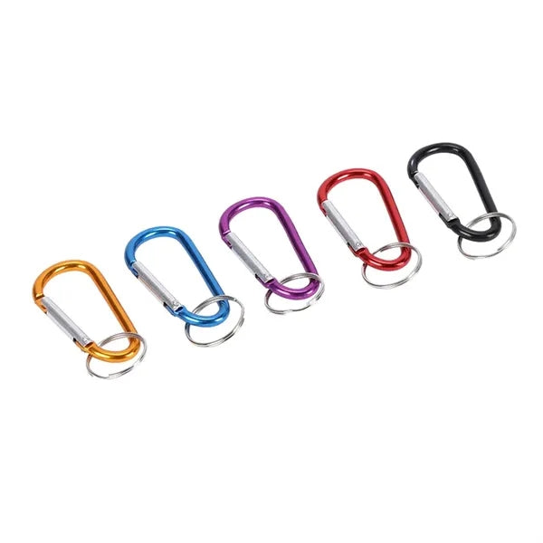 3" Aluminum Carabiner D Ring
