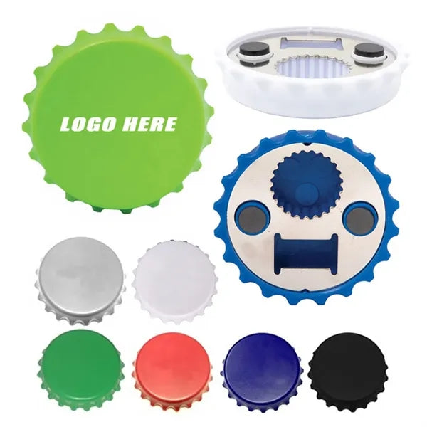 Magnetic Beer Cap Shaped Bottle Openers