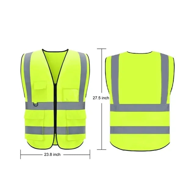 Safety Vest with Reflective Strips