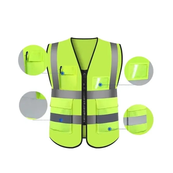Safety Vest with Reflective Strips