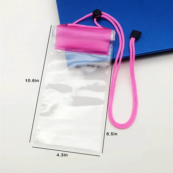 Clear Touch Screen Waterproof Phone Bags