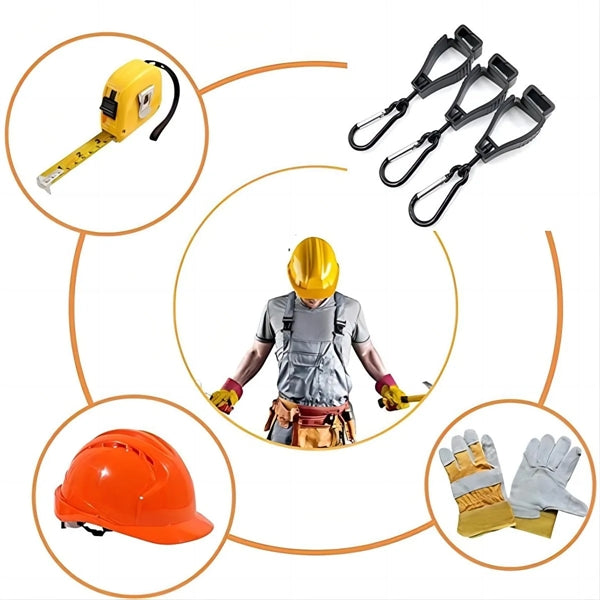 Plastic Glove Clip Hanging Buckle
