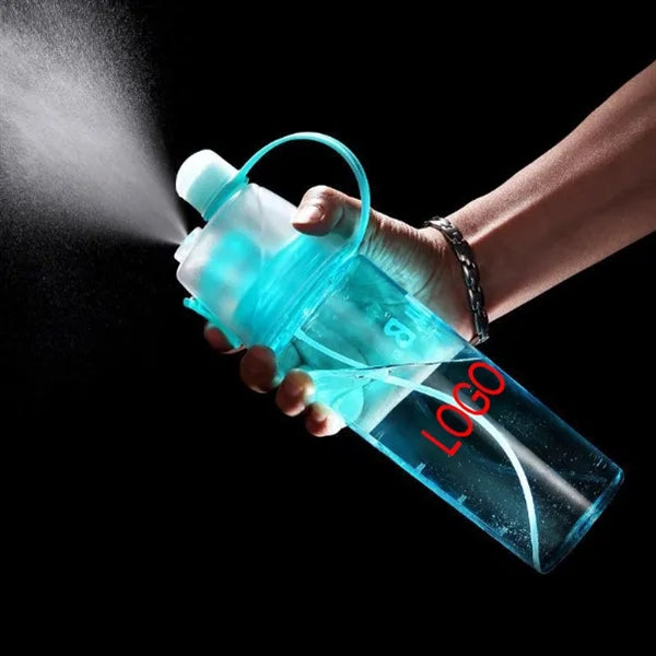 21 Oz Mist Spray Sports Water Bottle