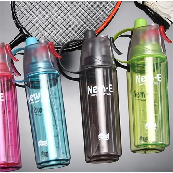21 Oz Mist Spray Sports Water Bottle