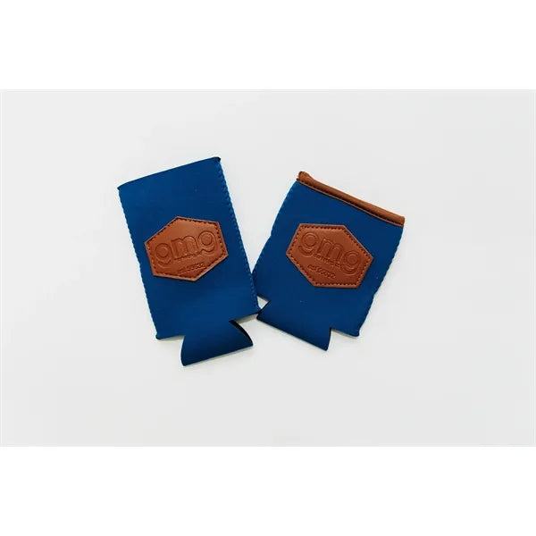 Genuine Neoprene Can Holder with Patch